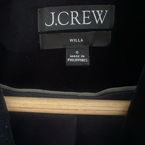 J Crew Willa velvet blazer - Picture 3 of 4
